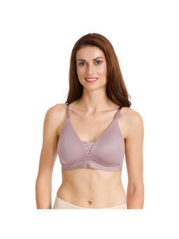 Zivame - Beautiful Basics Wirefree T-Shirt Bra - Mauve