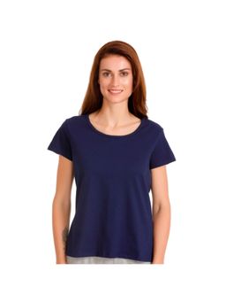 Zivame - Lazy Days Sleep Top - Navy