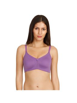 Zivame - Rosaline Double Layered Wirefree Bra - Lavender