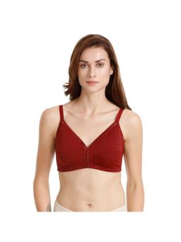Zivame - True Curv Wirefree Bra - Maroon