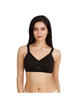 Zivame - Wirefree Super Support Bra - Black