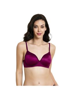 Zivame - Padded Underwired T-Shirt Bra - Purple