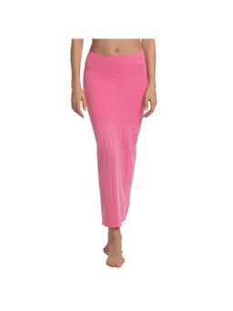 Zivame - Medium Control Mermaid Flared Saree Shapewear - Pink