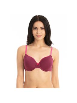Zivame - Padded Wired T-Shirt Bra - Purple
