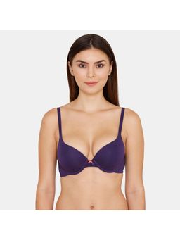 Zivame - Padded Moderate Lift Push Up Bra - Parachute Purple