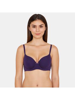 Zivame - Padded Wired T-Shirt Bra- Parachute Purple