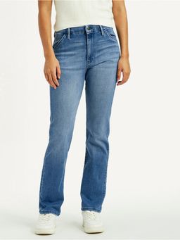 Levi's - Blue Cotton Blend Button Fly Jeans