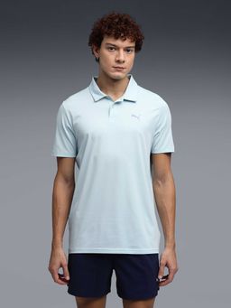 Puma - Cloud spun Mens Ultra-Soft Training Polo T-Shirt Blue
