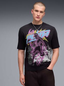 Puma - Tech-X Mens Washed Boxy T-Shirt Black