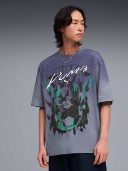 Puma - Tech-X Mens Washed Boxy T-Shirt Grey