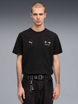 Puma - BMW M Motorsport Essentials Mens Logo T-Shirt Black