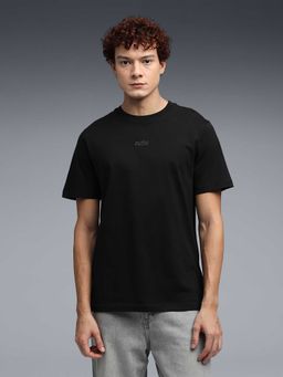 Puma - Elevated Essentials Mens Cotton T-Shirt Black
