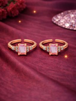 White Velvet - Aura Bloom 925 Silver Adjustable Toe Ring