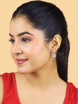 White Velvet - The Celeste Bloom Earrings - 925 Silver