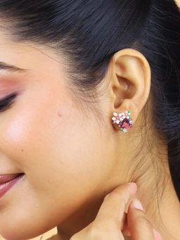 White Velvet - Celestial Mist Earrings - 925 Silver