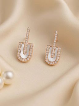 White Velvet - Ice Pop Sparkle Earrings - 925 Silver