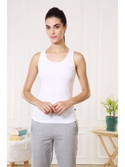 Van Heusen Woman Lingerie and Athleisure - Van Heusen Women Antibacterial & Colour Fresh Tank Top - White