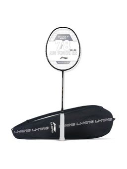 Li-Ning - Air-Force 78 G2 Strung Badminton Racquet (Black, Silver 78 g)