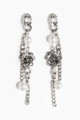 H&M - Women Silver Chain Earrings