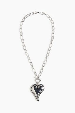 H&M - Women Silver Heart-Pendant Necklace