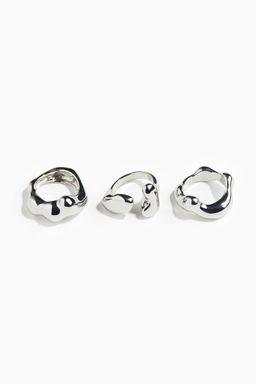 H&M - Women 3-Pack Rings