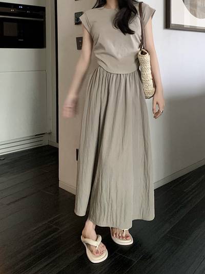 Olive Flared Skirt
