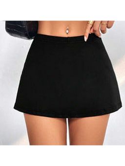 Outzidr - Black Mini Tennis Skirt