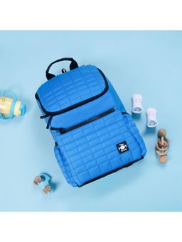 The Mom Store - Sapphire Snuggle Quilted Diaper Bag