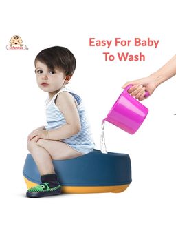 INFANTSO - Baby Potty Washing Stool Blue