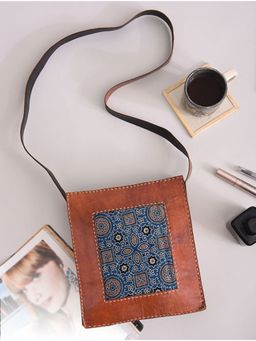 Jalwa By Deepika - Brown Rectancle Kutch Bag