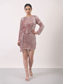 Attic Salt - Pretty Coral Pink Dress