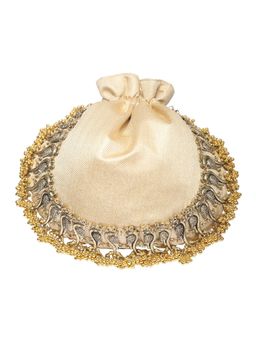 5 Elements by Radhika Gupta - Ghunghroo Tassel Potli Bag