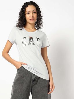 GAP - Grey Women's Slim Fit T-Shirt