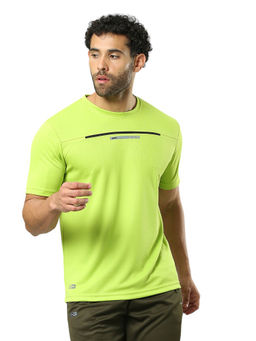 Black Panther - Mens L.Olive Half Sleeves T-Shirt