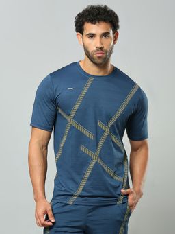 Black Panther - Mens Petrol Half Sleeves T-Shirt