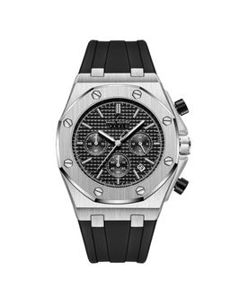 Daniel Hechter - Men Silicone Black Dial Analog Watch - DHM1005 (M)