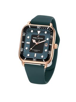 Daniel Hechter - Men Silicone Green Dial Analog Watch - DHM1012 (M)