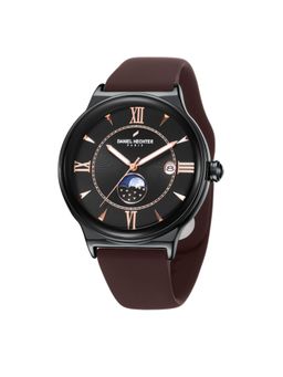 Daniel Hechter - Men Silicone Black Dial Analog Watch - DHM1012 (M)