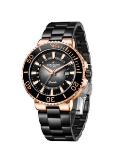 Daniel Hechter - Men Stainless Steel Rose Gold Dial Analog Watch - DHM1013 (M)