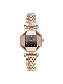 Giordano - Women Stainless Steel Black Dial Analog Watch - GZ-60096 (M)