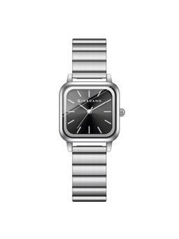 Giordano - Women Stainless Steel Black Dial Analog Watch - GZ-60098 (M)