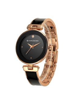 Giordano - Women Stainless Steel Black Dial Analog Watch - GZ-60099 (M)