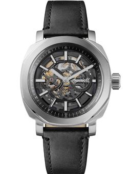 Ingersoll - Men The Outrider Automatic Black Dial Stainless Steel Watch - I16401 (M)