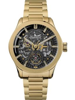 Ingersoll - Men The Bronc Automatic Black Dial Stainless Steel Watch - I16702 (M)