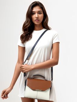 Toteteca - Womens Multi-Color Chic Sling Bag (Set of 2)