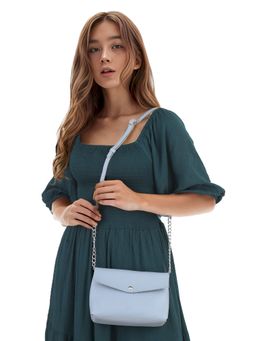 Toteteca - Womens Blue Chic Sling Bag