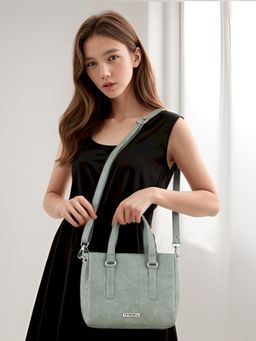 Toteteca - Womens Green Summer Mini Handbag (Set of 2)