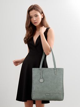 Toteteca - Womens Green Stylish Shoulder Bag