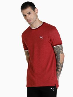 Puma - Jacquard Mens Red T-Shirts