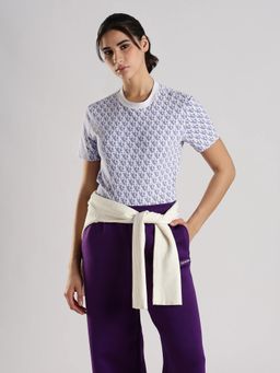 Calvin Klein - Purple Printed Regular T-Shirt